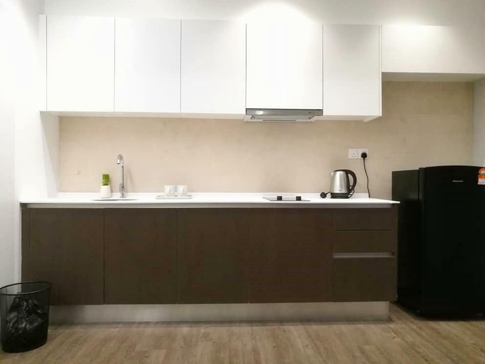50m² 1 slaapkamer, 1 privé badkamer Appartement in Melaka Raya Buitenkant foto