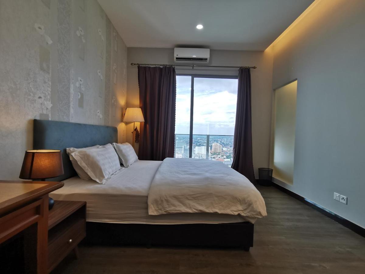 50m² 1 slaapkamer, 1 privé badkamer Appartement in Melaka Raya Buitenkant foto