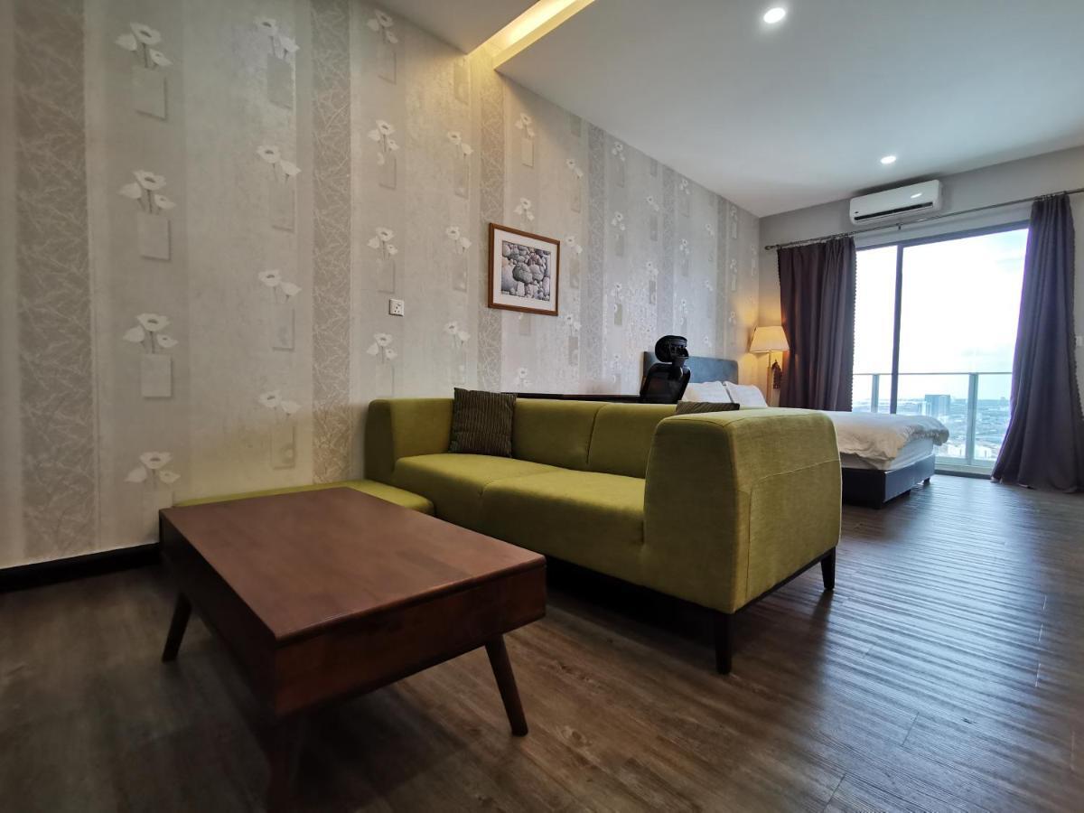 50m² 1 slaapkamer, 1 privé badkamer Appartement in Melaka Raya Buitenkant foto