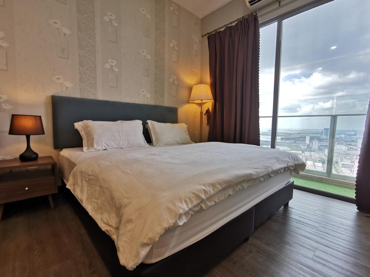 50m² 1 slaapkamer, 1 privé badkamer Appartement in Melaka Raya Buitenkant foto