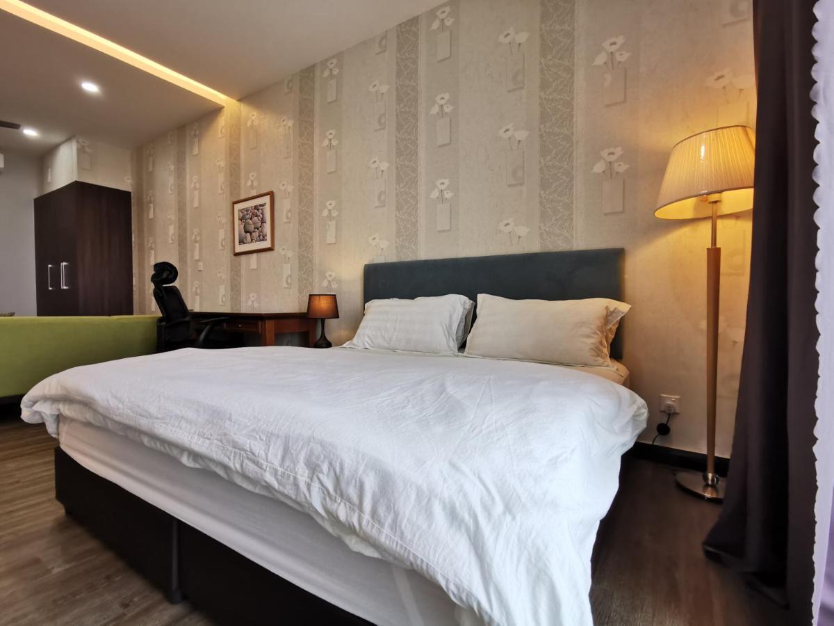 50m² 1 slaapkamer, 1 privé badkamer Appartement in Melaka Raya Buitenkant foto