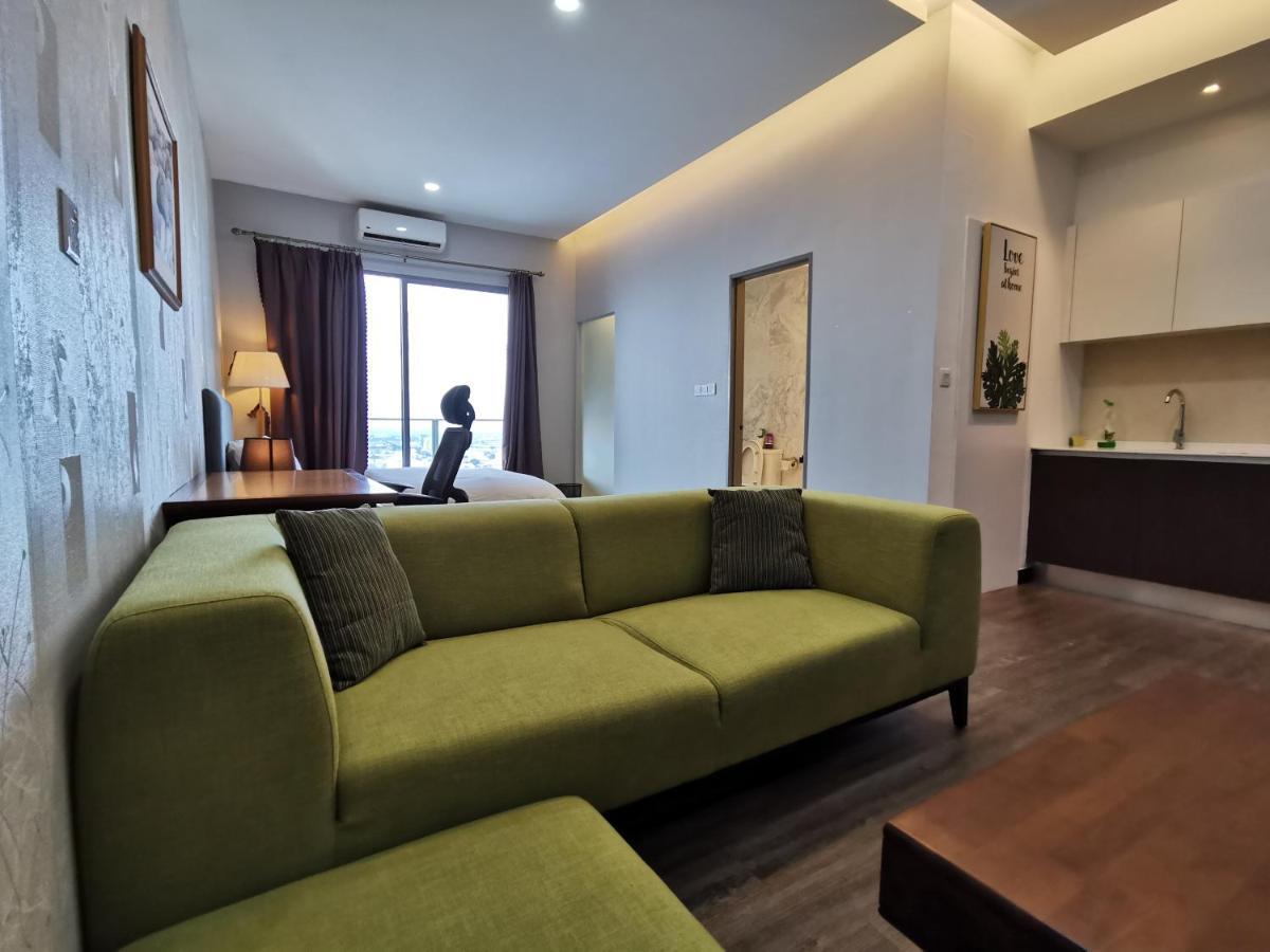 50m² 1 slaapkamer, 1 privé badkamer Appartement in Melaka Raya Buitenkant foto