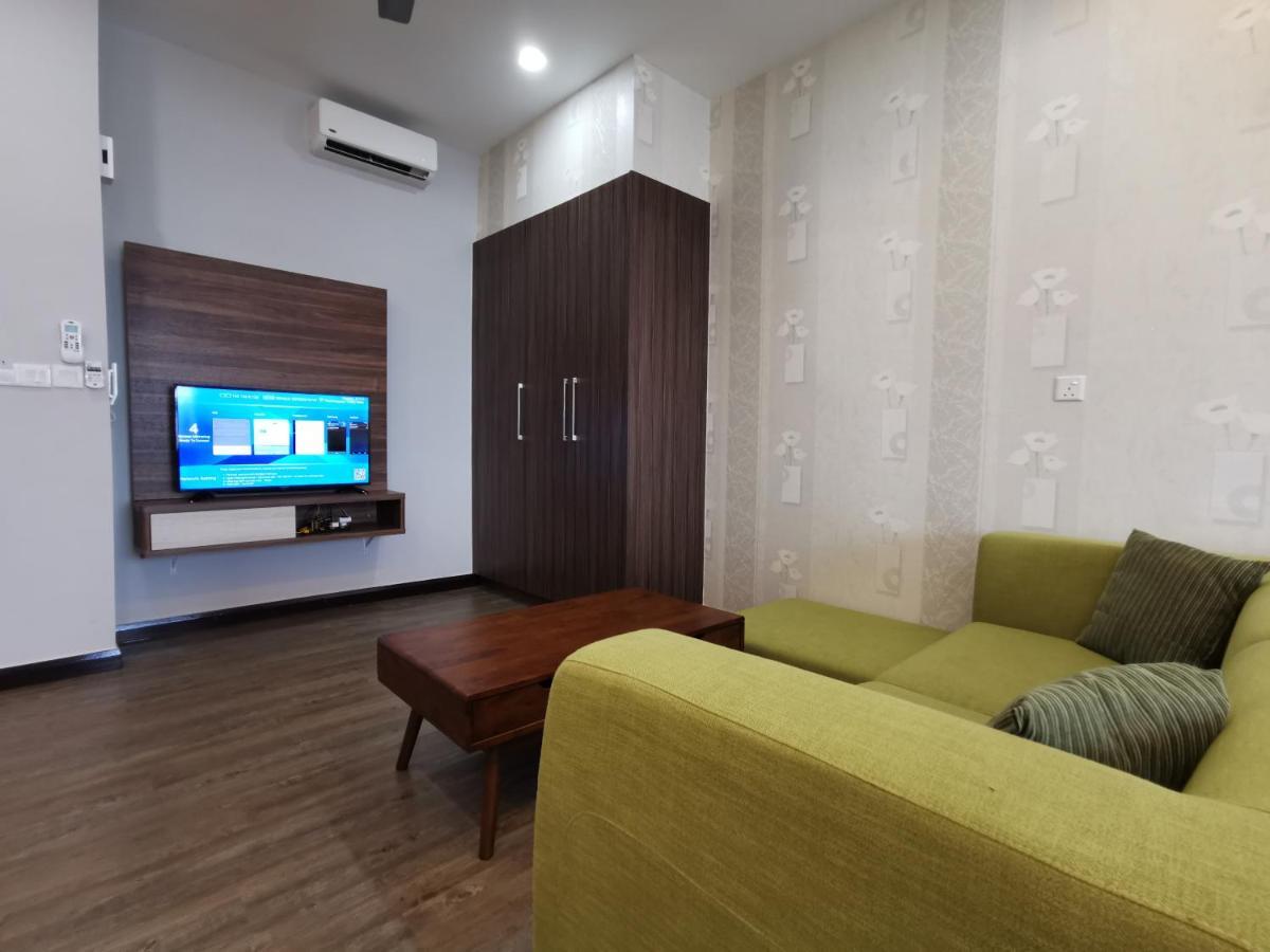 50m² 1 slaapkamer, 1 privé badkamer Appartement in Melaka Raya Buitenkant foto